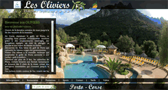 Desktop Screenshot of camping-oliviers-porto.com